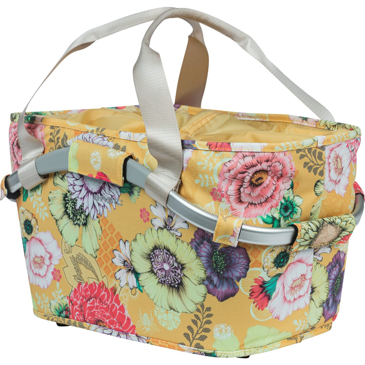 Basil Bloom Field transporte tous les mik - panier de vélo - à l'arrière - Geel