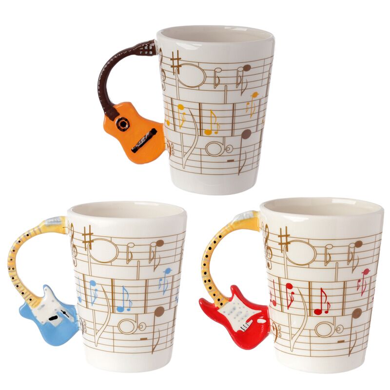 Guitare Ted Smith Muziekblad - Tasse en céramique de poignée formée