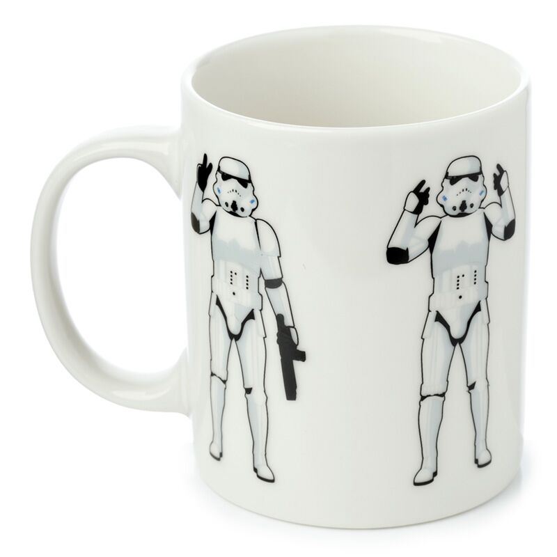 La tasse d'origine Stormtrooper en porcelaine blanche