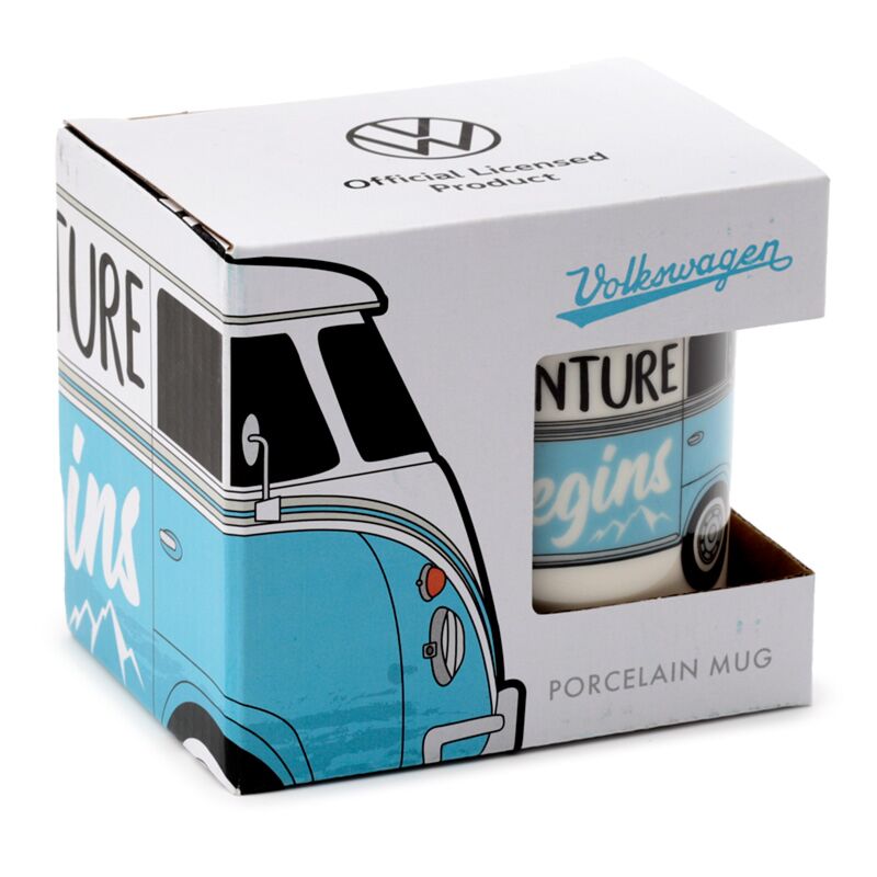 Volkswagen van VW T1 commence en porcelaine mok