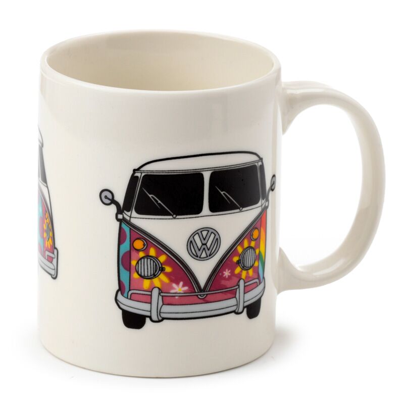 Volkswagen van VW T1 Summer Porcelain Mok