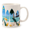 VW T1 Volkswagen Van Waves Porcelain Mok