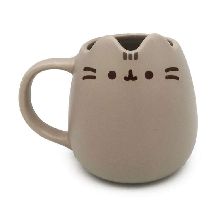 Tasse en céramique en forme de chat Pusheen
