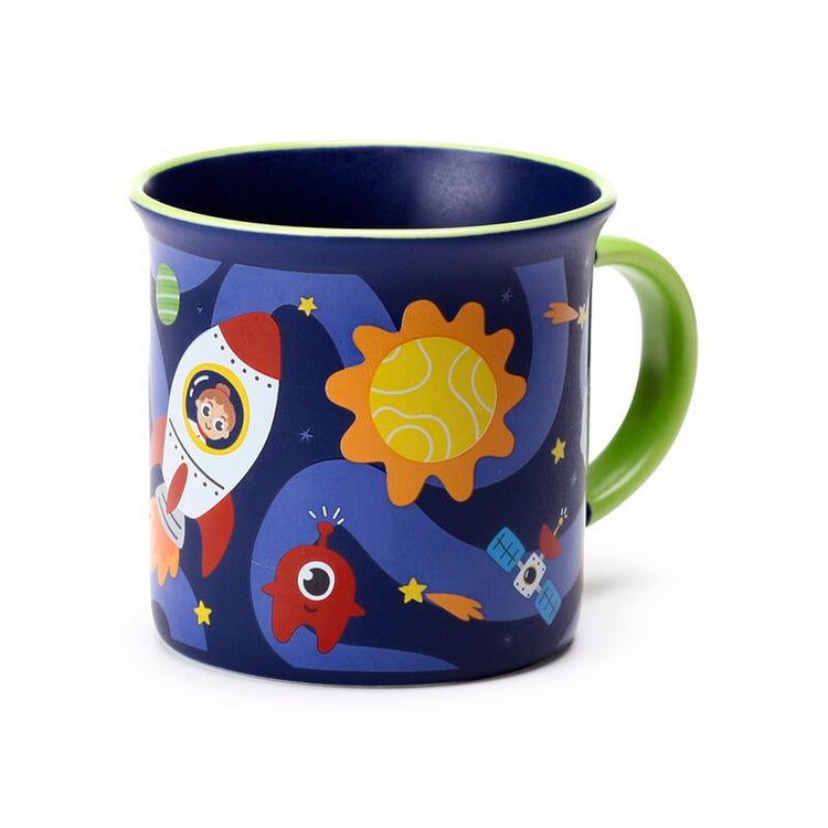 Tasse en porcelaine à bord fin astronaute des cadets de l’espace