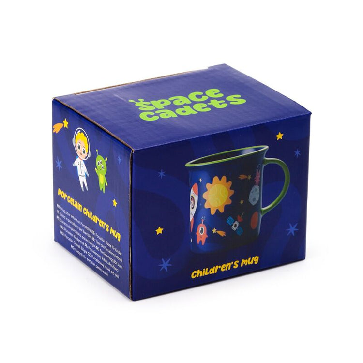 Tasse en porcelaine à bord fin astronaute des cadets de l’espace