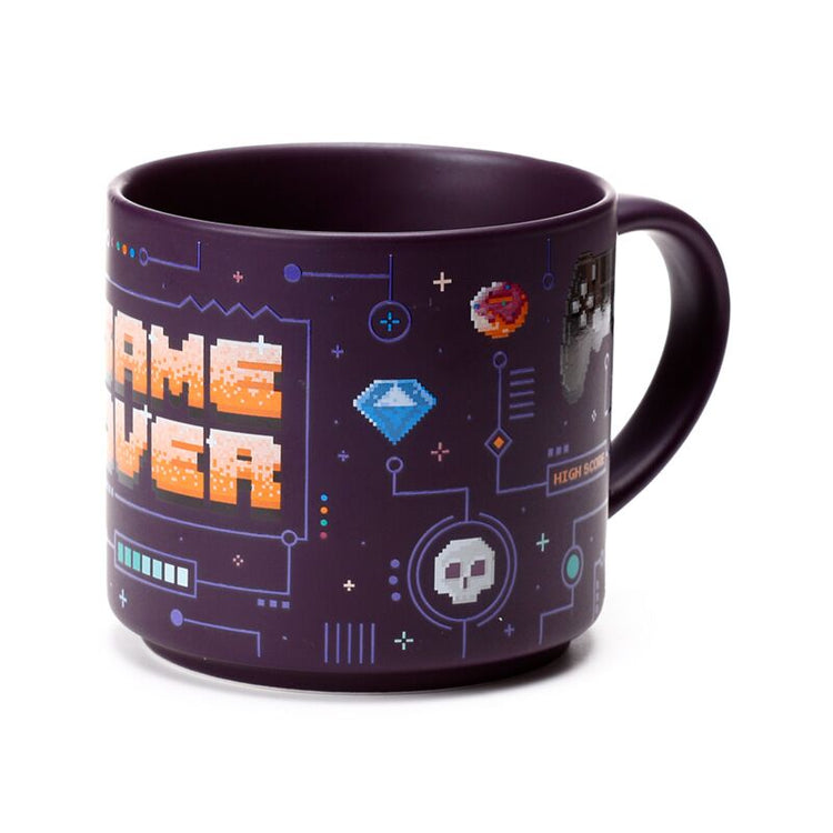 Game over grande tasse en porcelaine