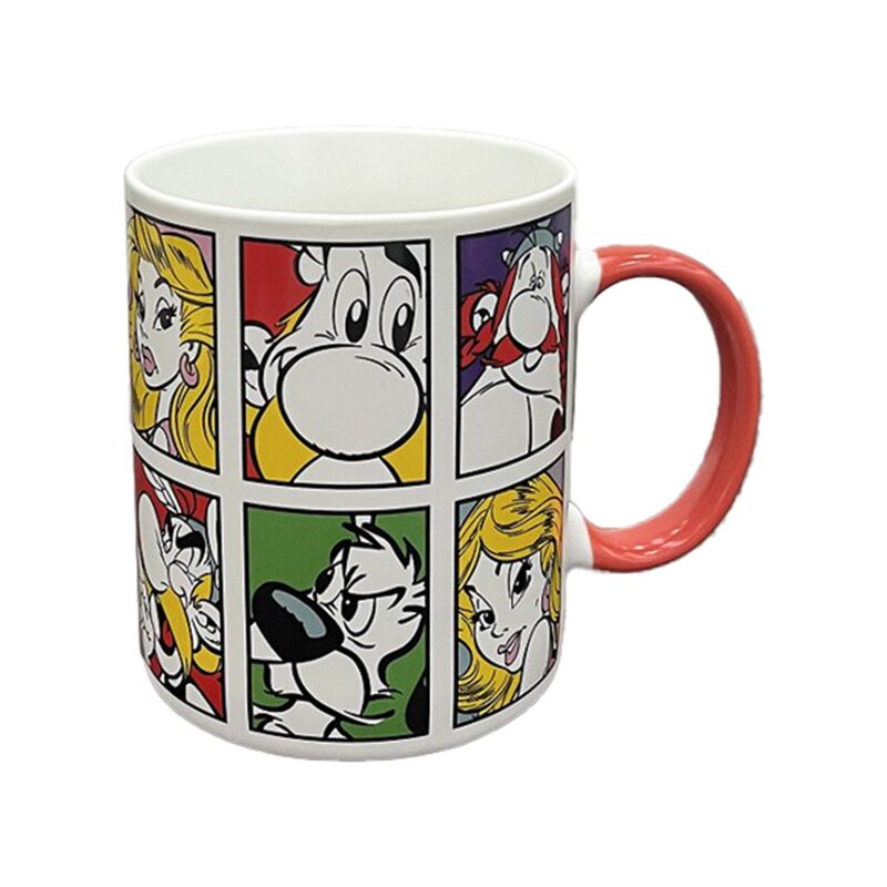 Mug en porcelaine portraits d'Astérix