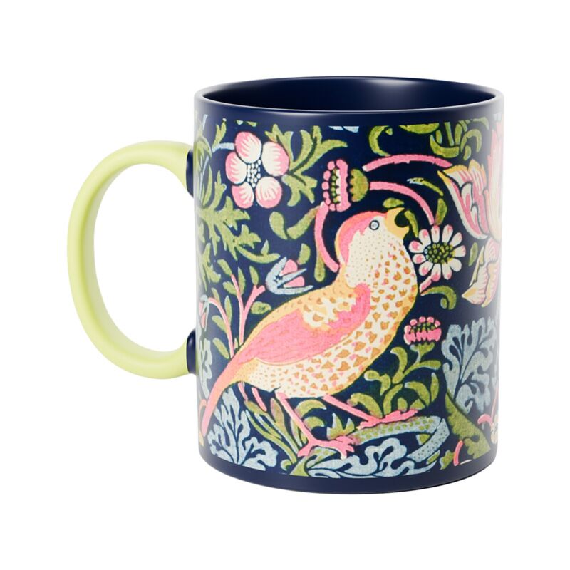 Tasse en porcelaine de voleur de fraises Union William Morris