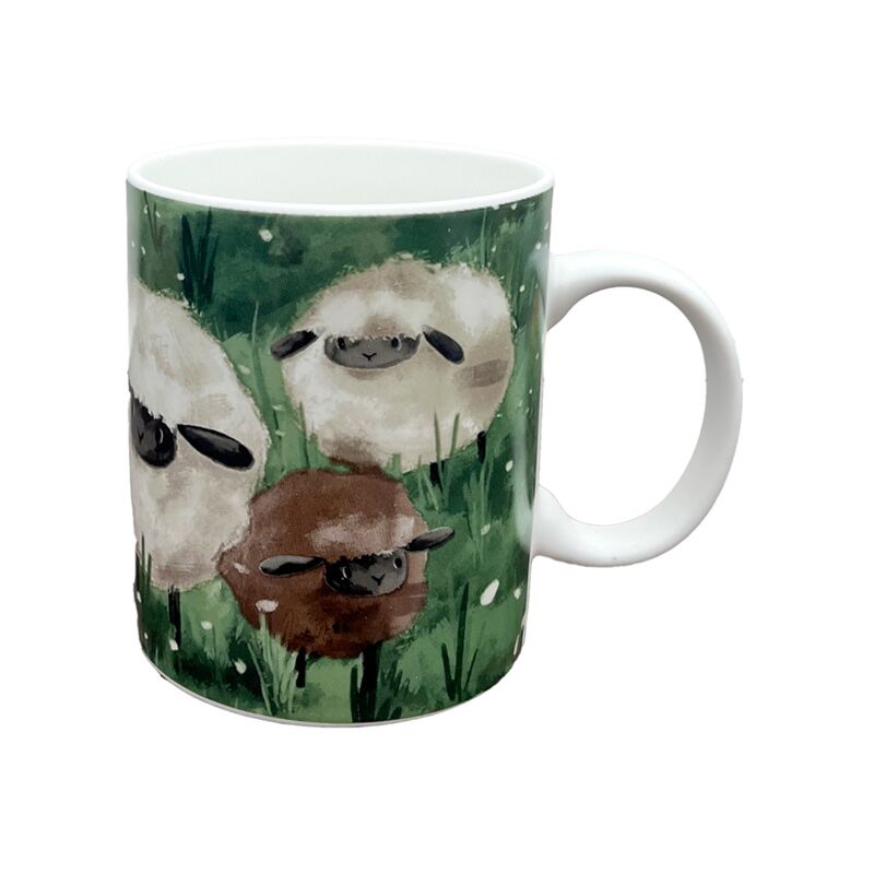 Mug en porcelaine mouton mouton