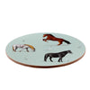 Willows Farm Horse Porcelain Mug Coaster