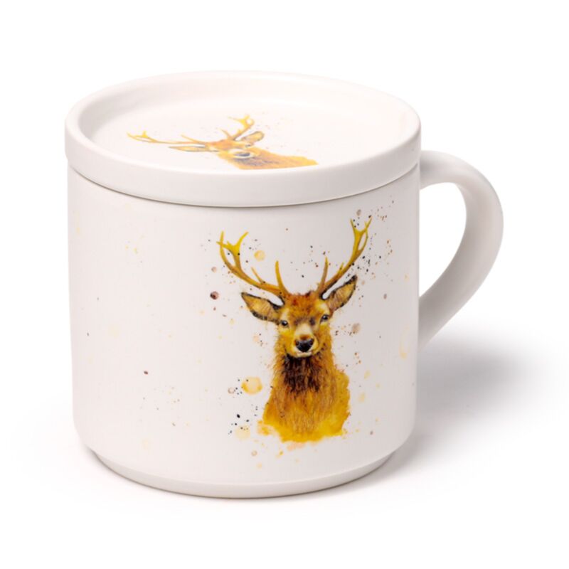 Jan Pashley Wild Hert Porcelain Tug avec cover coquette