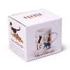 Tasse en porcelaine Fine Cats (News) avec ensemble de couvercles