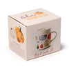Tasse de porcelaine de récolte d'automne avec ensemble de couvertures en sous-trasse