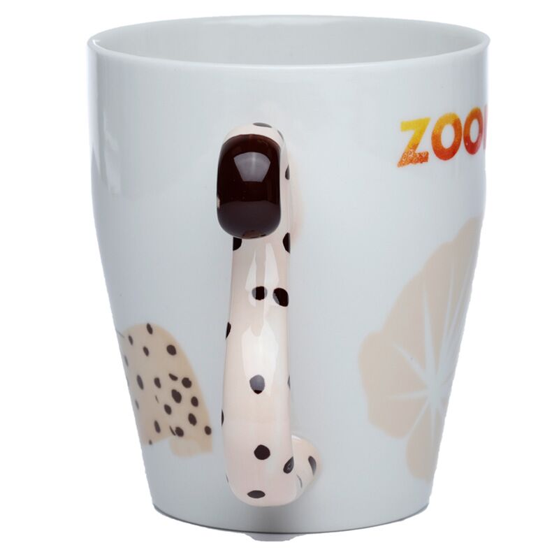 Cheetah soniverse - tasse en porcelaine à poignée en forme