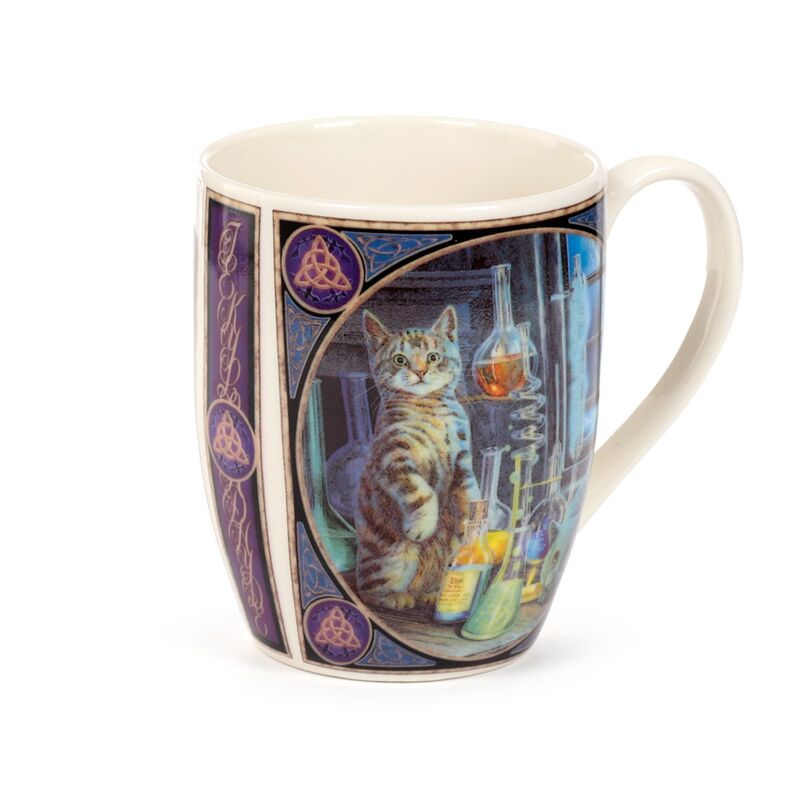 Lisa Parker Jekyll Hyde Cats Cats Porcelain Mug