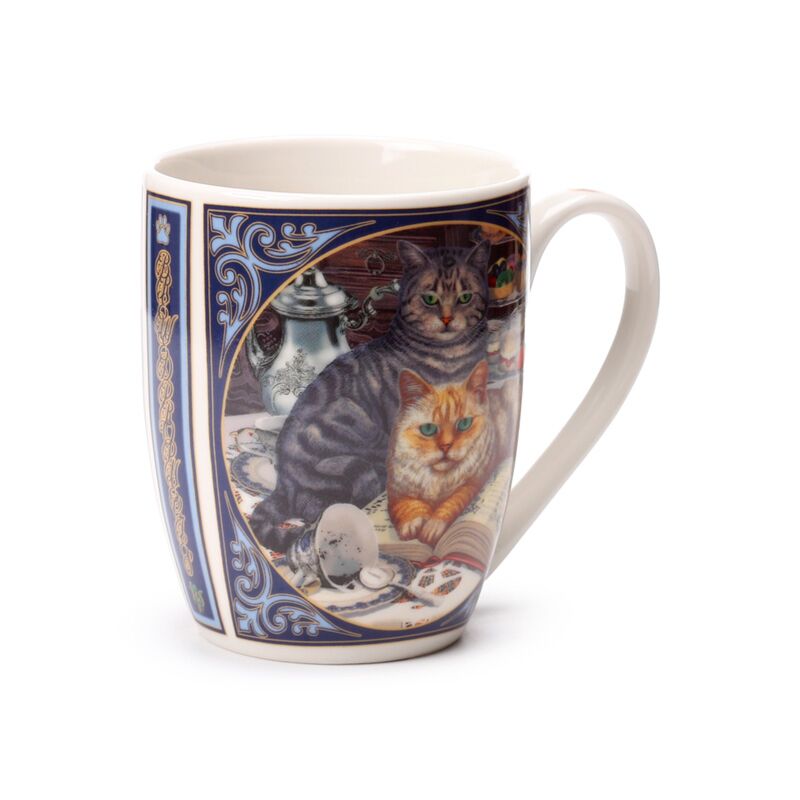 Lisa Parker a brassé des prophéties tasse en porcelaine de chat