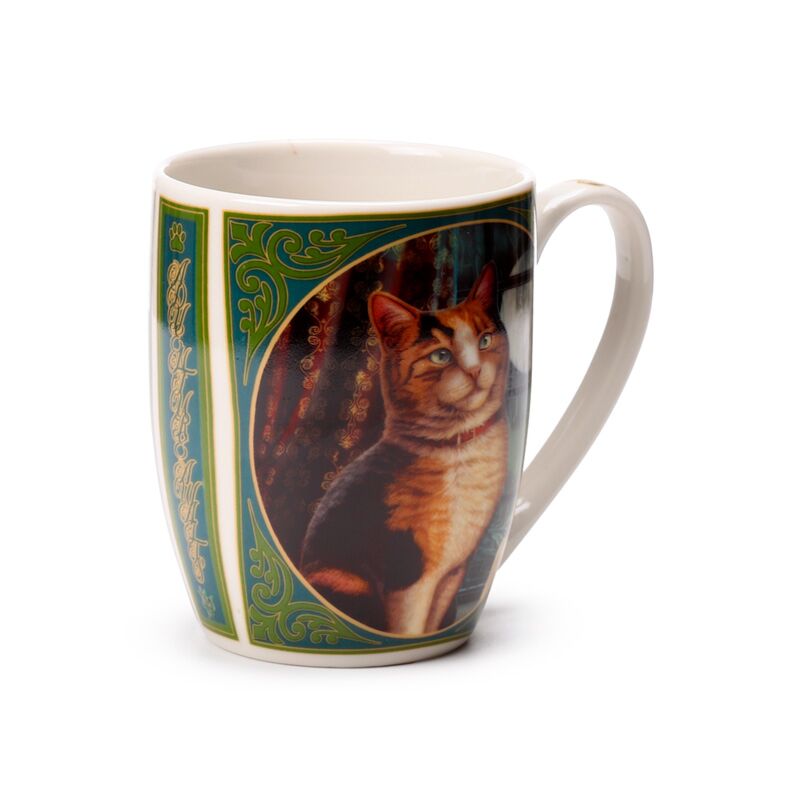 L’aventure Lisa Parker attend une tasse en porcelaine de chat
