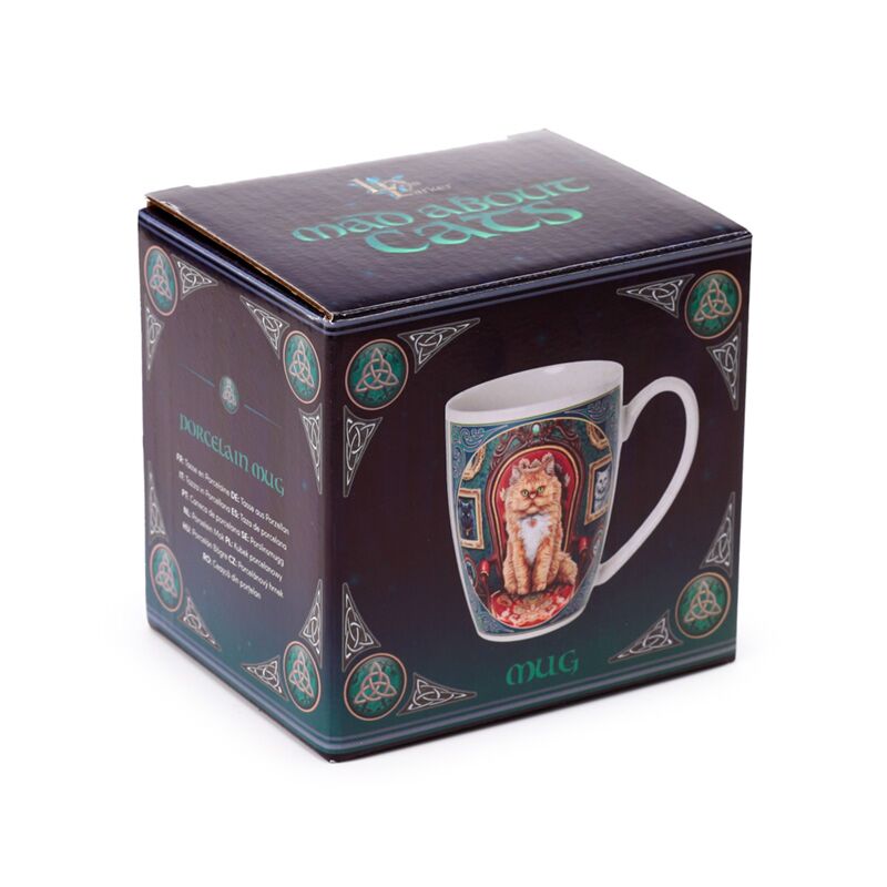Tasse en porcelaine Lisa Parker folle de chat