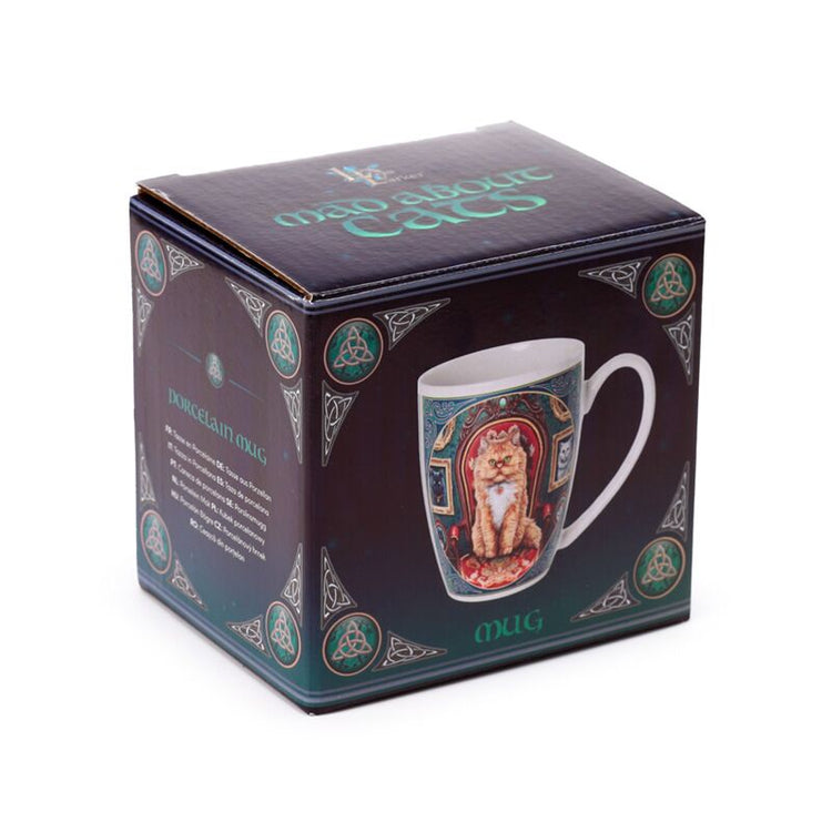 Tasse en porcelaine Lisa Parker folle de chat