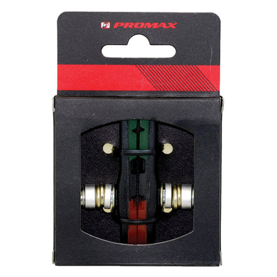 Ensemble de blocs de frein Promax V-frein avec Triple couleur Allen de 70 mm (vert noir marron)