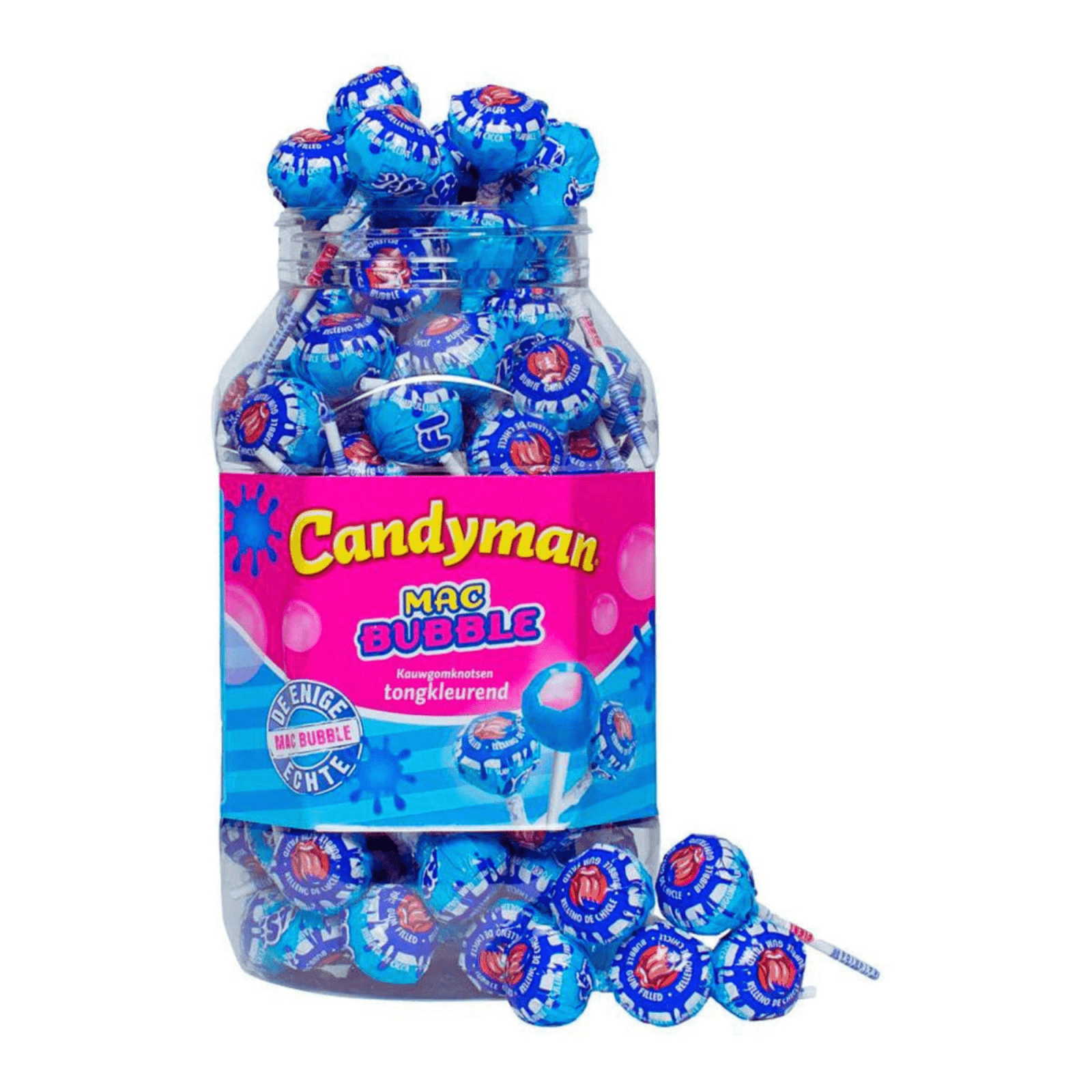 Sucette Candyman Mac Bubble Painter (100 pièces)