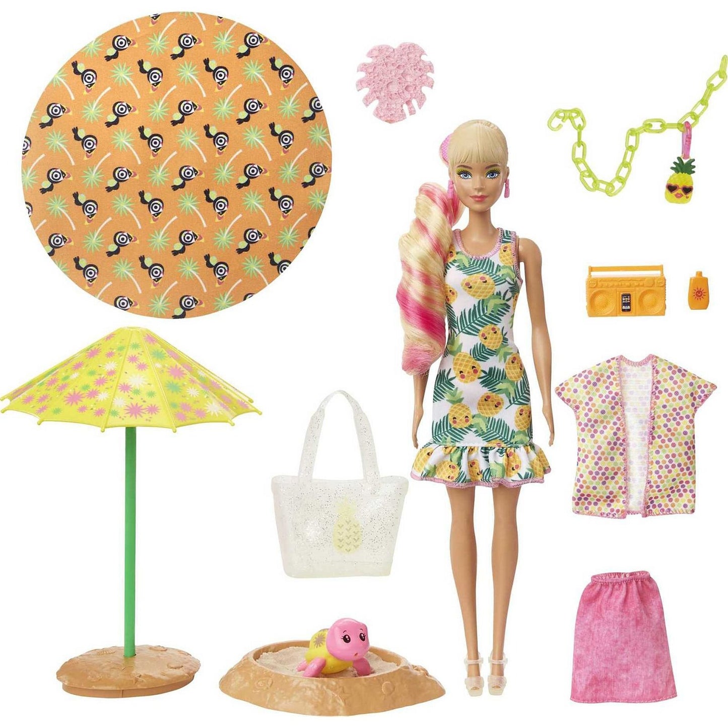 Mattel Color Reveal Ananas en mousse