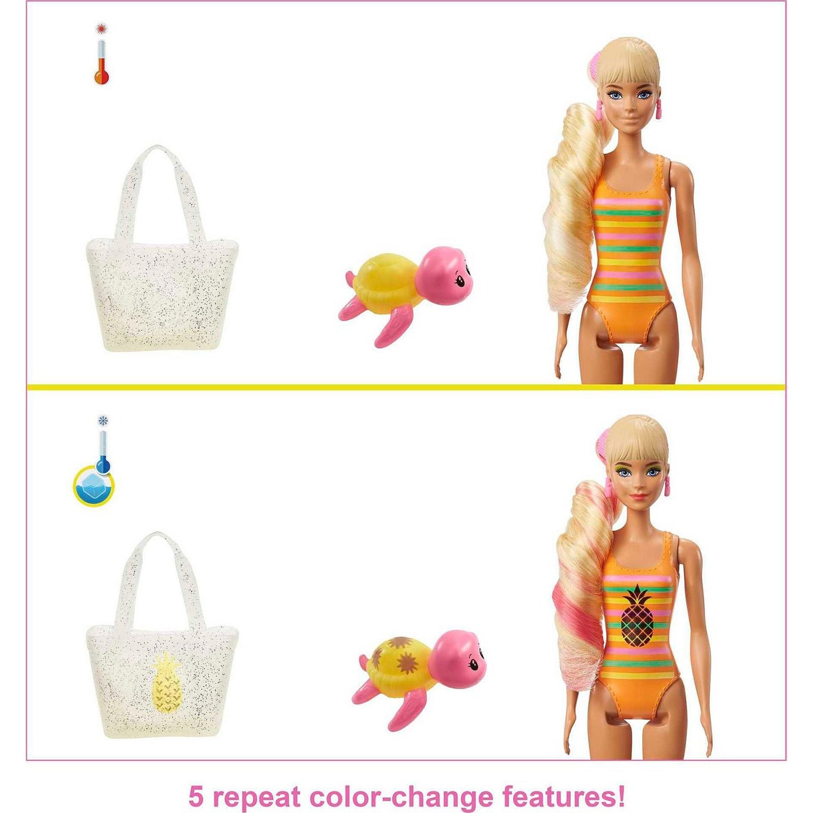 Mattel Color Reveal Ananas en mousse