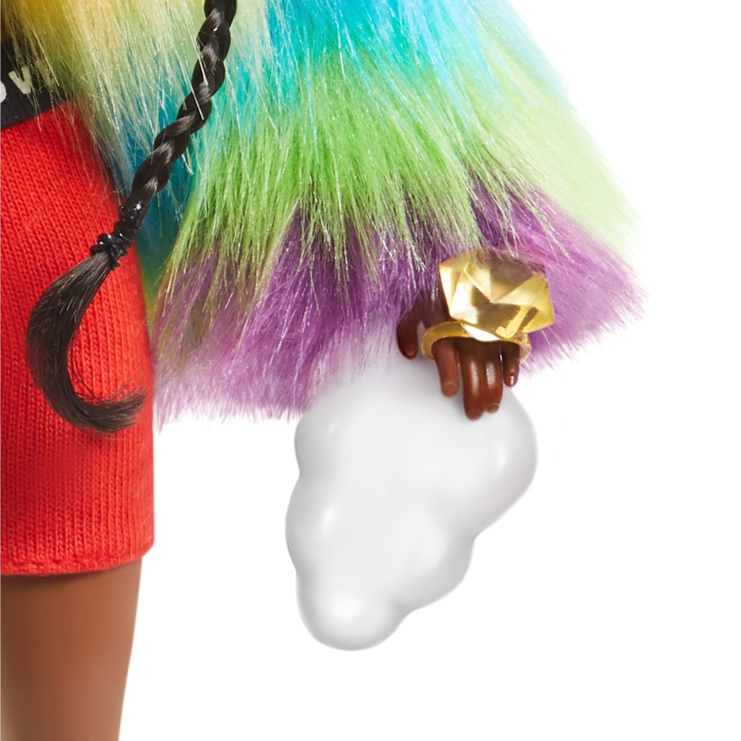 Mattel Extra Doll 1 Rainbow Matel avec caniche
