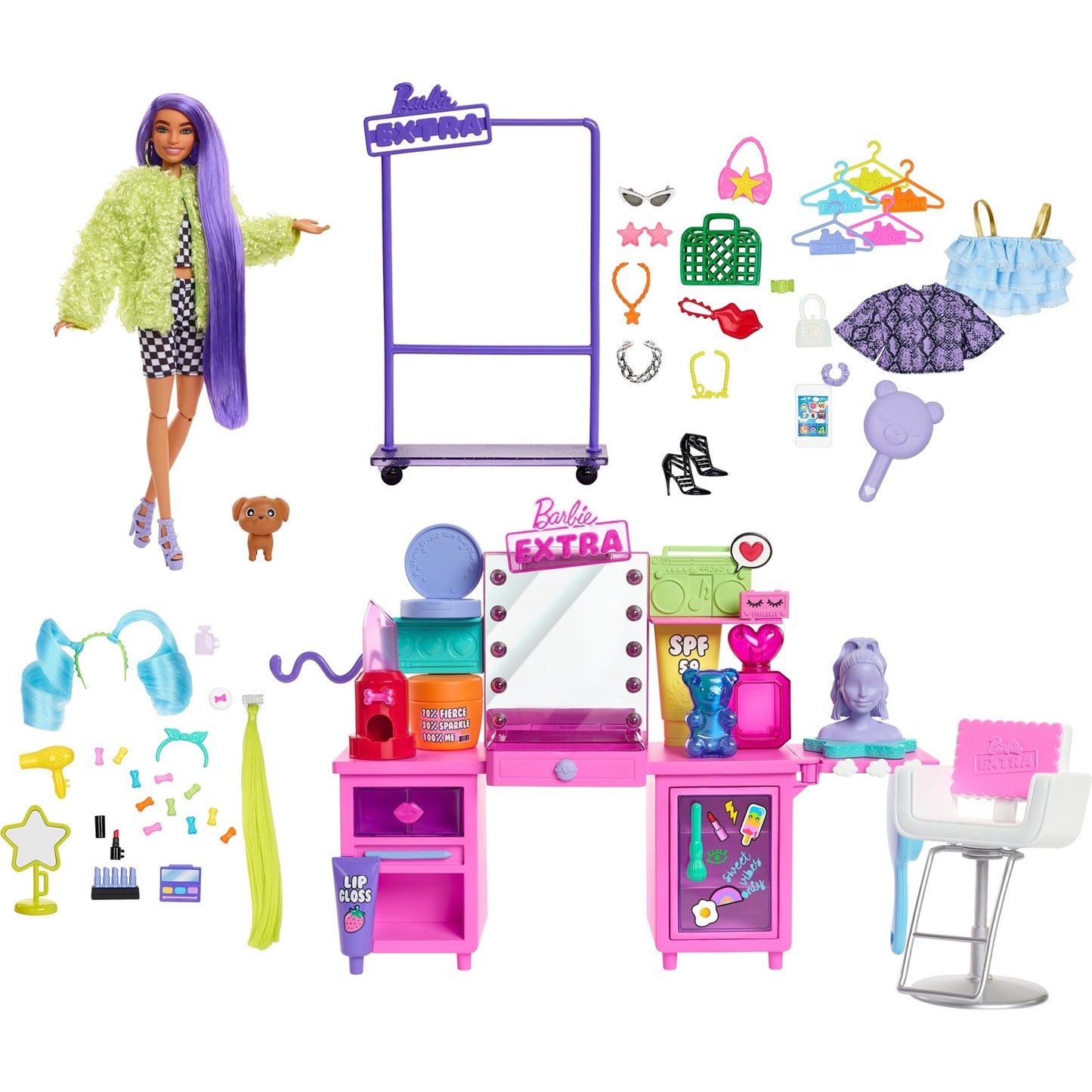 Ensemble de jeux supplémentaires de Mattel