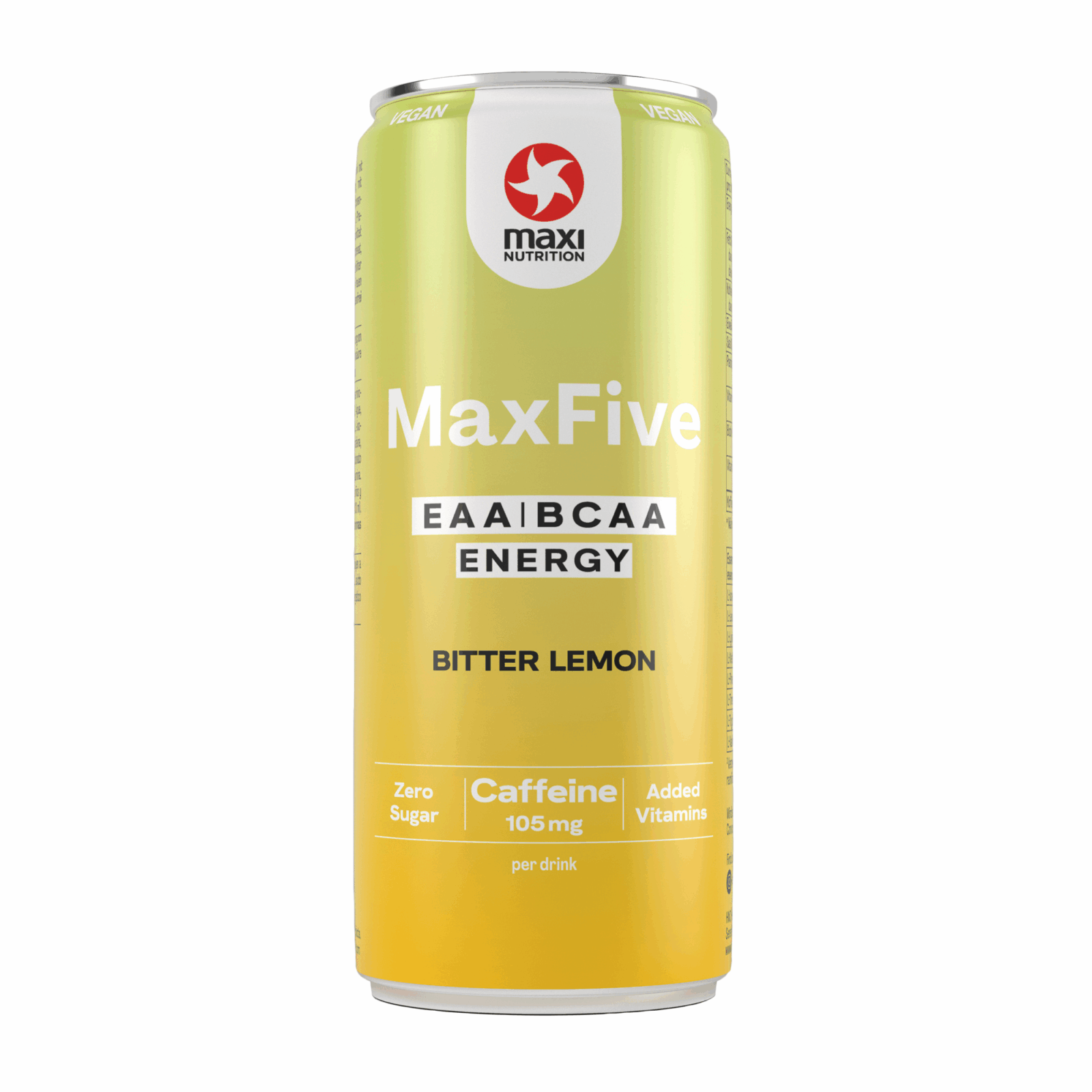 Maxi nutrition maxinutrition maxfive boisson énergisante citron amer canette (12x 330ml)