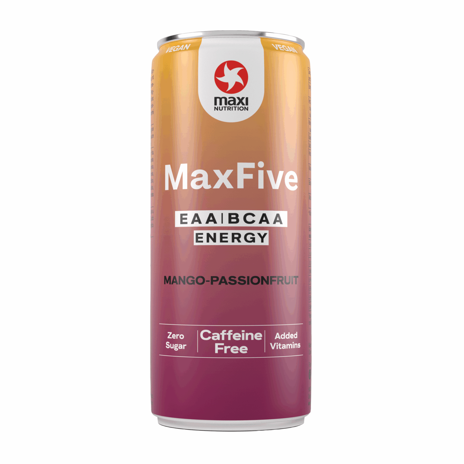 Maxi nutrition maxinutrition maxfive boisson énergisante mangue-passion canette (12x 330ml)
