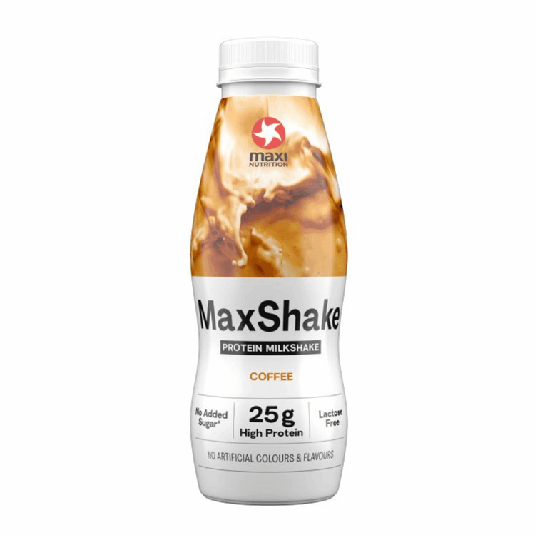 Maxi nutrition maxinutrition maxshake café milkshake protéiné (12x 330ml)