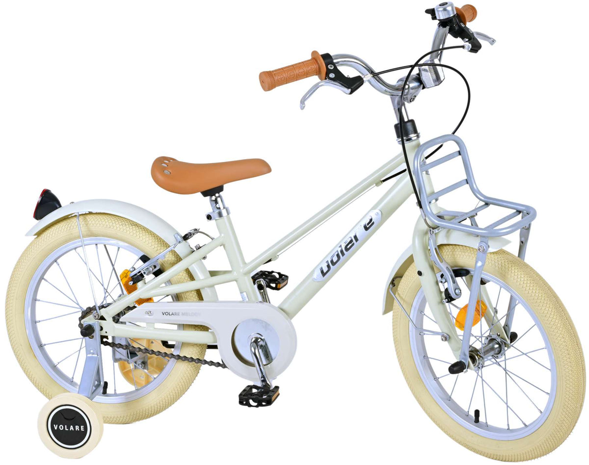 Volare Melody Children's Bicycle - Girls - 16 pouces - Sable
