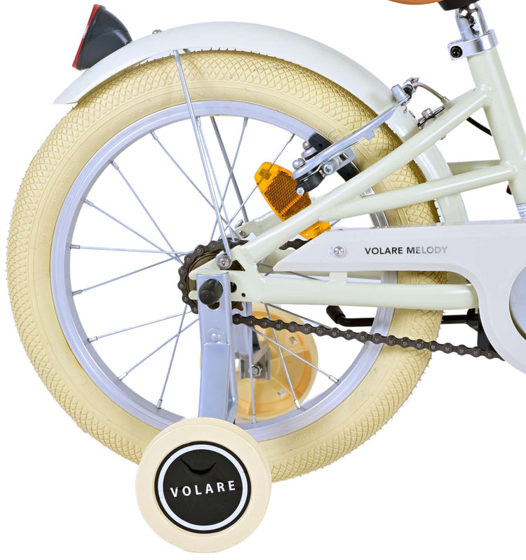 Volare Melody Children's Bicycle - Girls - 16 pouces - Sable