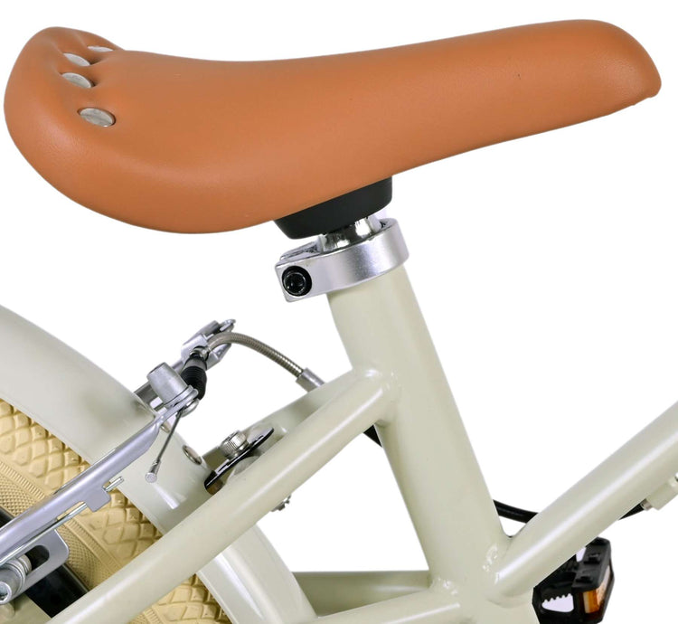 Volare Melody Children's Bicycle - Girls - 18 pouces - Sand - deux freins à main