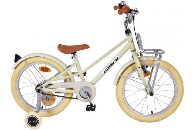 Volare Melody Children's Bicycle - Girls - 18 pouces - Sable