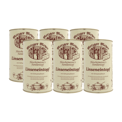 Metzger Meyer Linseneintopf (6x 1,2 litres)