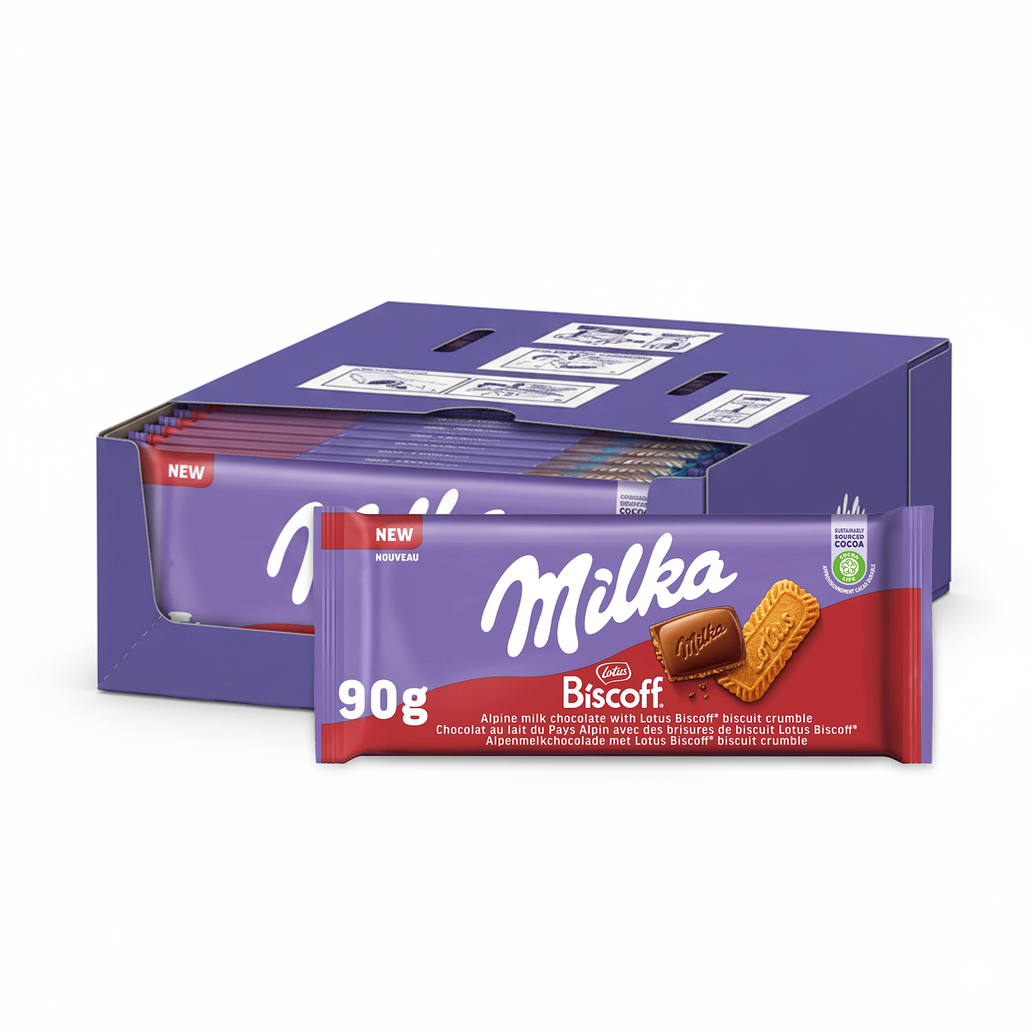 Biscoff Milka (24x 90g)