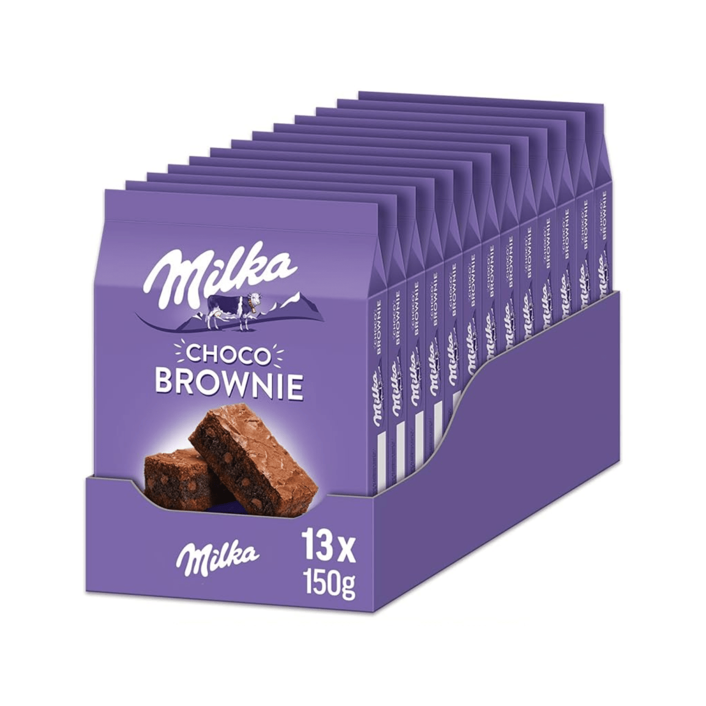 Brownie au chocolat Milka (13x 150gr)