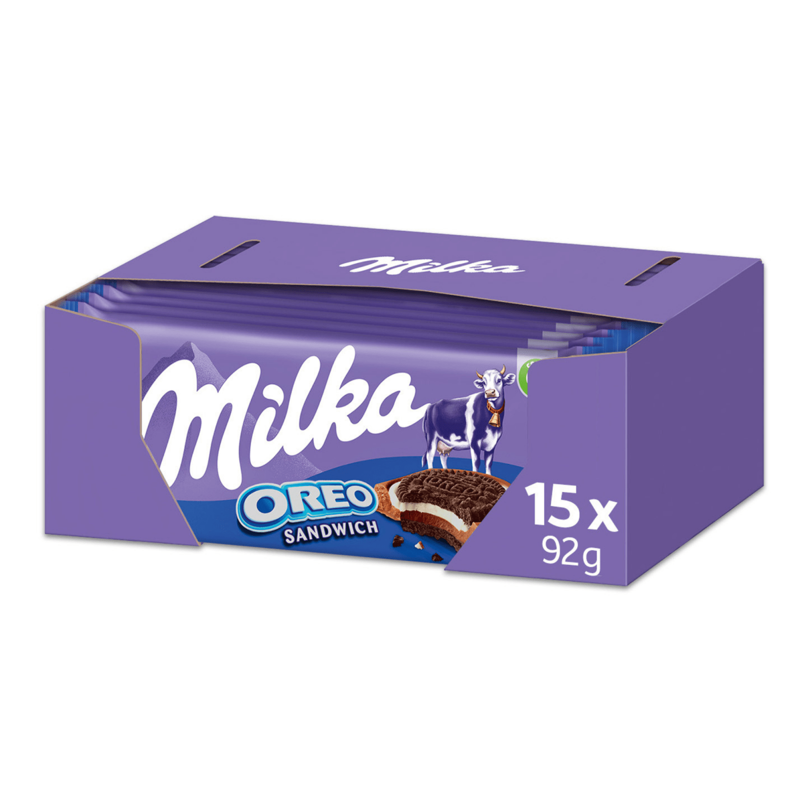 Milka comprimé oreo sandwich (16x 92gr)