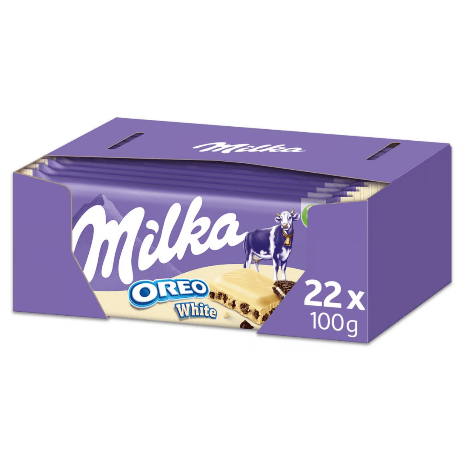 Milka comprimé oreo blanc (22x 100gr)