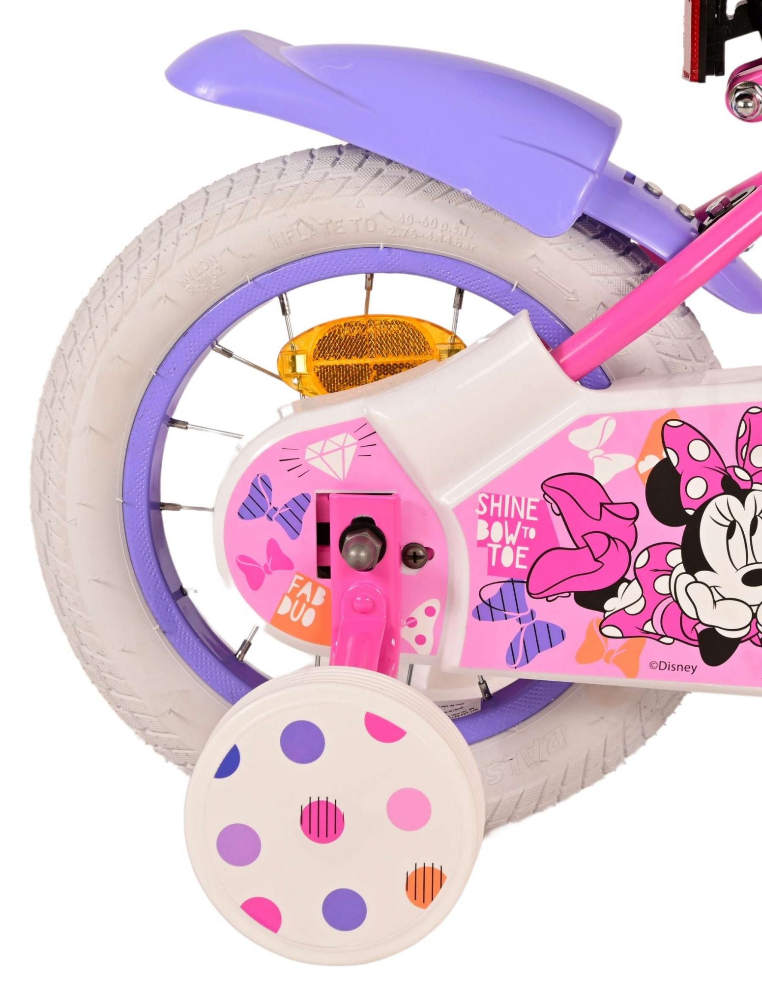 Minnie le plus mignon de tous les temps! Bicycle d'enfants - filles - 12 pouces - rose