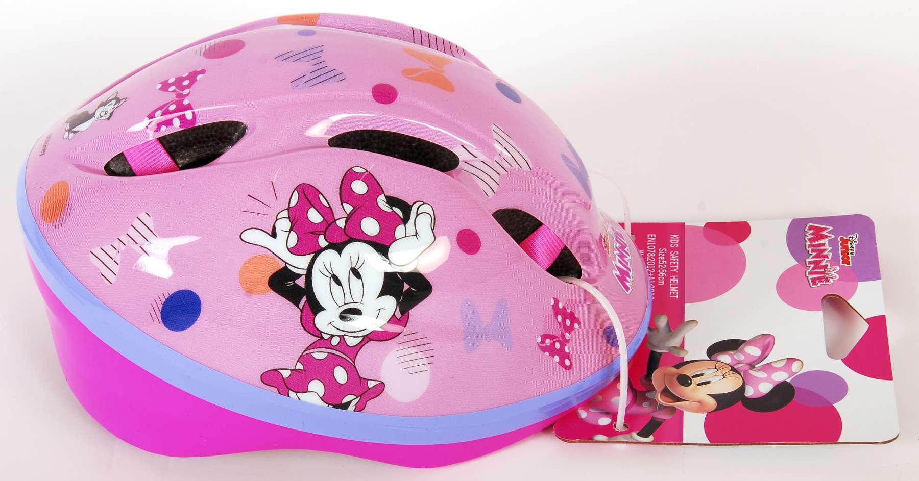 Casque de vélo Disney Minnie Bow-Tique 52-56 cm rose