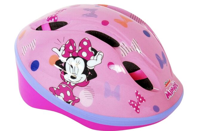 Casque de vélo Disney Minnie Bow-Tique 52-56 cm rose
