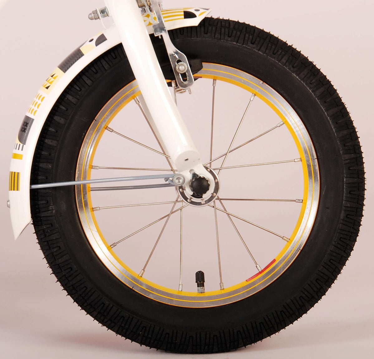 Volare Miracle Children's Bicycle - Girls - 14 pouces - White - Collection Prime