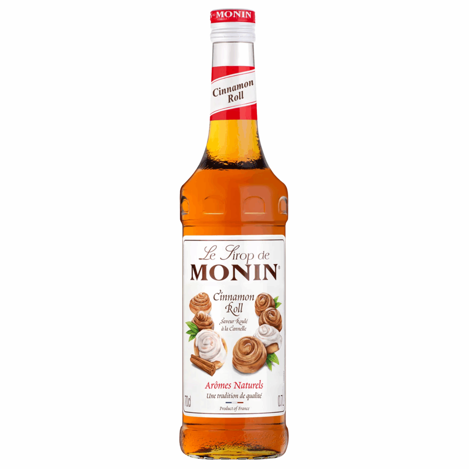 Petit pain à la cannelle et au sirop Monin (70cl)
