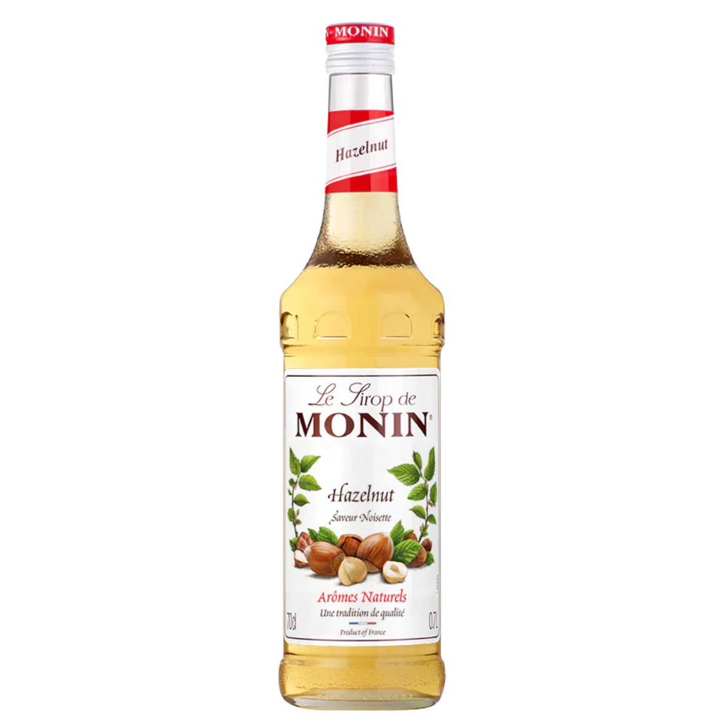 Noisette de noisettes au sirop Monin (70 cl).