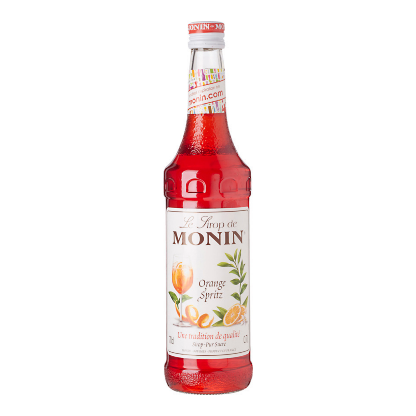 Sirop de spritz à l'orange Monin 70cl.