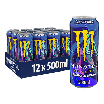 Monster Energy Lewis Hamilton Zero Canette de sucre (12x 0,5 litre)