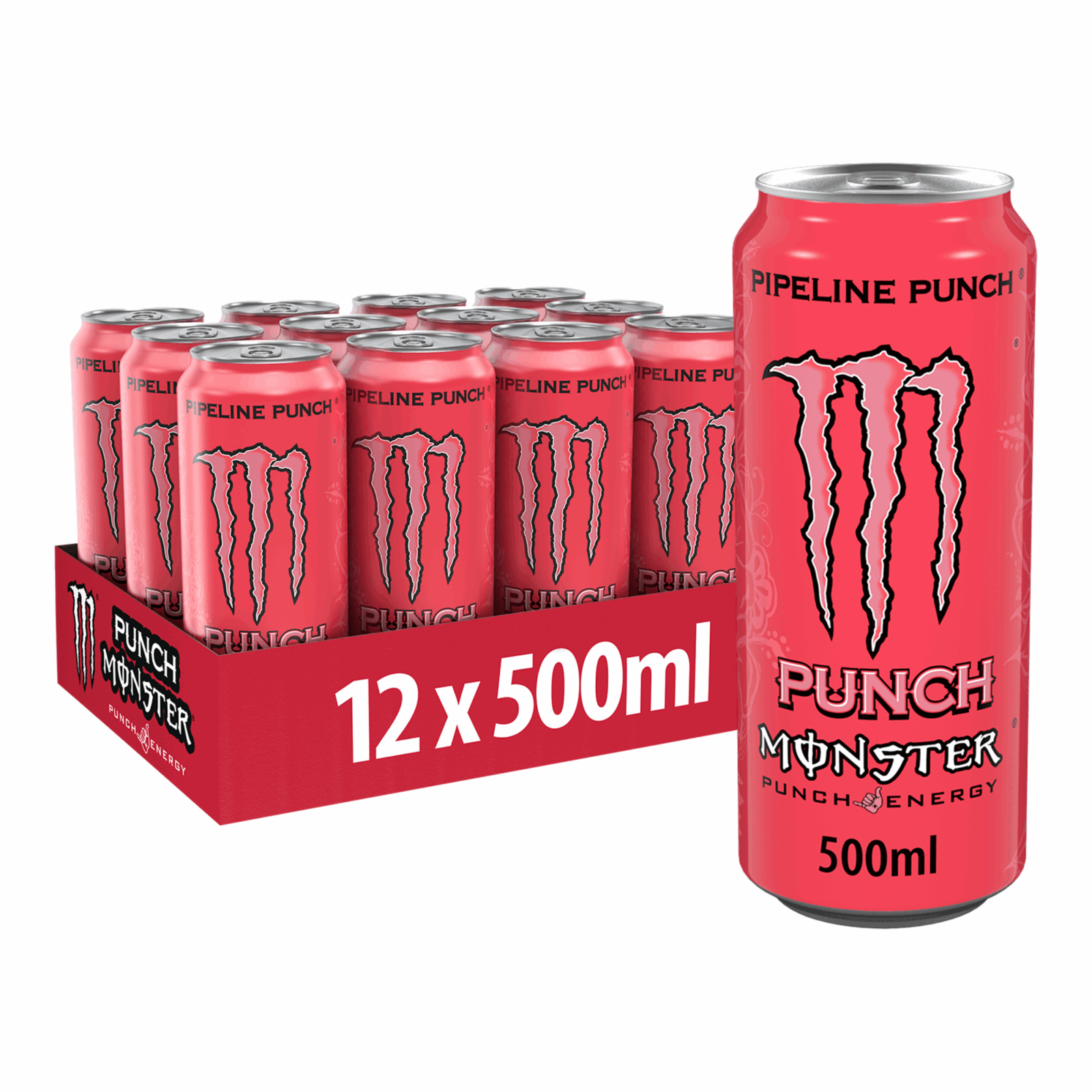 Boîte de punch Monster Energy Pipeline (12x 500ml)